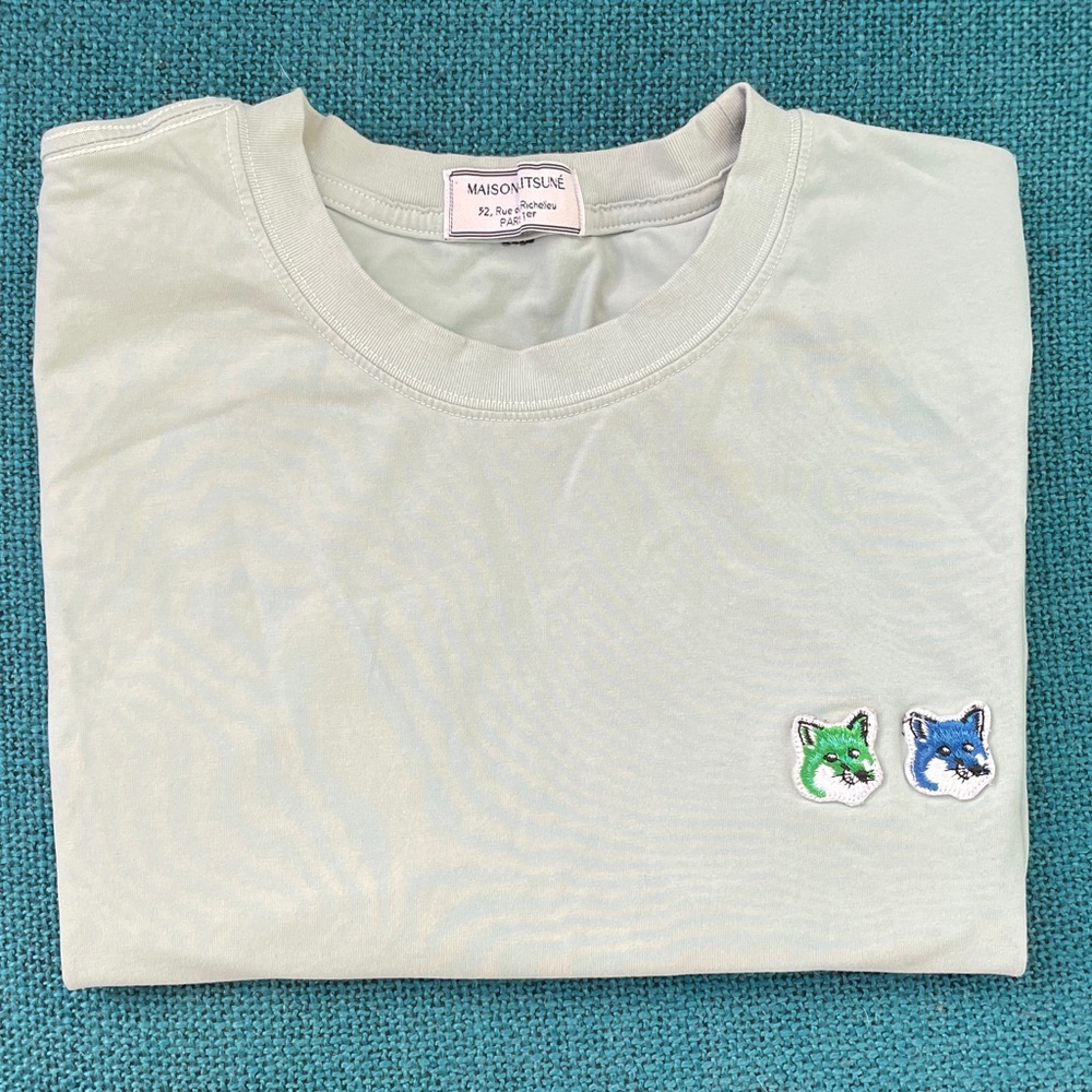 Maison Kitsuné DOUBLE FOX HEAD TEE-SHIRT